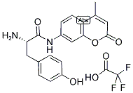 Structure of H-TYR-AMC TFA