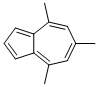 Structure of 4,6,8-TRIMETHYLAZULENE