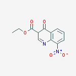 Structure of Ethyl 8-nitro-4-oxo-3,4-dihydro-3-quinolinecarboxylate