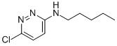 Structure of 6-chloro-N-pentylpyridazin-3-amine