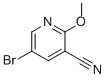 Structure of 5-Bromo-2-methoxynicotinonitrile