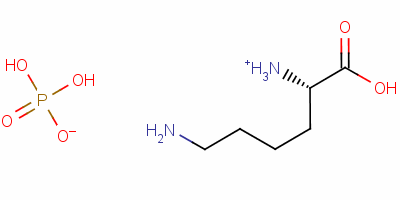 Structure of L-lysinium dihydrogen phosphate