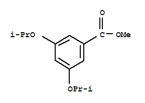 METHYL 3,5-DIISOPROPYLOXYBENZOATE结构式