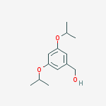 (3,5-DIISOPROPOXYPHENYL)METHANOL结构式