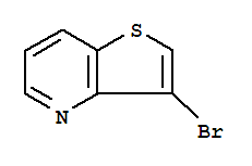 Structure of 3-bromothiopheno[3,2-b]pyridine