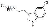 Structure of 2-(5-Chloro-1H-indol-3-yl)ethanamine hydrochloride