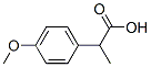 Structure of 2-(4-methoxyphenyl)propanoic acid