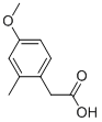 Structure of 2-(4-METHOXY-2-METHYLPHENYL)ACETIC ACID