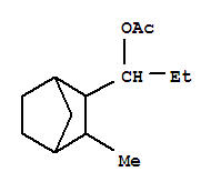 Structure of 1-(3-methylbicyclo[2.2.1]hept-2-yl)propyl acetate