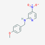 Structure of N-(4-Methoxybenzyl)-4-nitropyridin-2-amine
