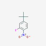 Structure of 4-tert-butyl-2-iodo-1-nitrobenzene