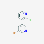 Structure of 5-BROMO-2-CHLORO-[3,3]-BIPYRIDINE