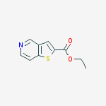 ethyl thieno[3,2-c]pyridine-2-carboxylate结构式