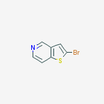 Structure of 2-BROMO-THIENO[3,2-C]PYRIDINE