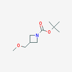 Structure of TERT-BUTYL 3-(METHOXYMETHYL)AZETIDINE-1-CARBOXYLATE