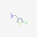 Structure of 3-ThiopheneMethanaMine, 5-chloro-
