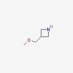 Structure of 3-(MethoxyMethyl)-azetidine