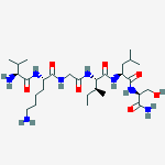 Structure of VKGILS-NH2