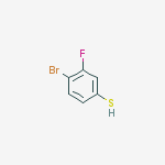 Structure of 4-BROMO-3-FLUOROTHIOPHENOL