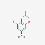 Structure of 3,5-DIFLUORO-4-ISOPROPOXYBENZENAMINE