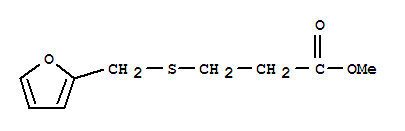 Structure of METHYL 3-(FURFURYLTHIO)PROPIONATE