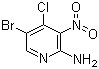 Structure of 2-Amino-5-bromo-4-chloro-3-nitropyridine