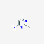 Structure of 4-AMINO-6-IODO-2-METHYLPYRIMIDINE