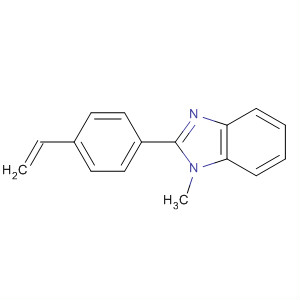 Structure of 1H-Benzimidazole, 2-(4-ethenylphenyl)-1-methyl-