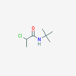 N-(TERT-BUTYL)-2-CHLOROPROPANAMIDE结构式