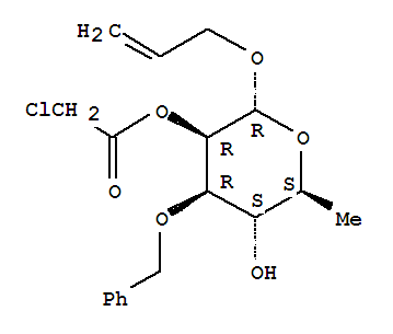 Structure of Allyl 3-O-benzyl-2-O-chloroacetyl-a-L-rhamnopyranoside