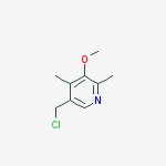 Structure of 5-chloromethyl-3-methoxy-2,4-dimethylpyridine