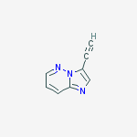 Structure of Imidazo[1,2-b]pyridazine,3-ethynyl