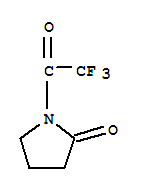 Structure of 2-PYRROLIDIN-1-YLNE,1-(TRIFLUOROACETYL)-