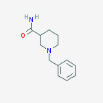 Structure of N-Benzyl-3-piperidine carboxamide
