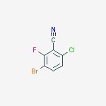 Structure of 3-Bromo-6-chloro-2-fluorobenzonitrile