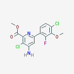Structure of halauxifen-methyl