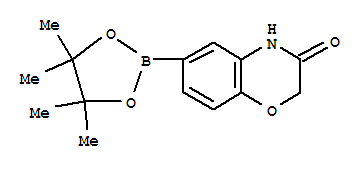 Structure of 6-(4,4,5,5-Tetramethyl-1,3,2-dioxaborolan-2-yl)-2H-benzo[b][1,4]oxazin-3(4H)-one