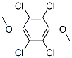 Structure of 1,2,4,5-tetrachloro-3,6-dimethoxybenzene