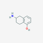 Structure of 5-hydroxy-2-aminotetralin