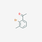 Structure of 1-(2-Bromo-3-methylphenyl)ethanone