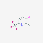 3-Iodo-2-methyl-6-(trifluoromethyl)pyridine结构式