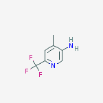 Structure of 4-Methyl-6-trifluoromethyl-pyridin-3-ylamine