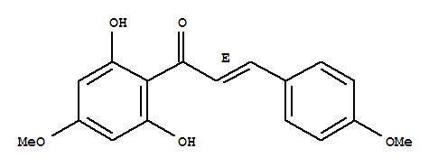 Structure of (E)-2,6-dihydroxy-4,4-dimethoxychalcone
