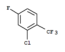 Structure of 2-Chloro-4-fluorobenzotrifluoride