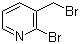 Structure of 2-Bromo-3-(bromomethyl)pyridine