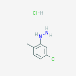 (5-chloro-2-methylphenyl)hydrazine结构式