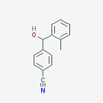 Structure of 4-(Hydroxy(o-tolyl)methyl)benzonitrile