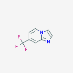Structure of 7-Trifluoromethyl-imidazo[1,2-a]pyridine