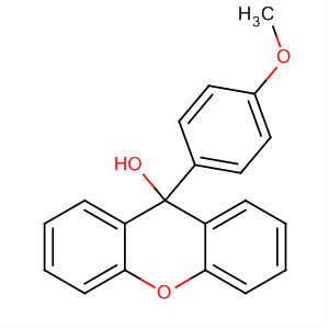 Structure of 9-(4-METHOXYPHENYL)XANTHEN-9-OL