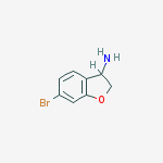Structure of 6-Bromo-2,3-dihydro-3-benzofuranamine
